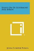 Essays on de Gourmont and Byron