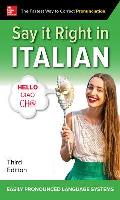 Say It Right in Italian Third Edition