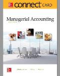 Connect Access Card for Managerial Accounting