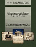 McNeir V. Anderson U.S. Supreme Court Transcript of Record with Supporting Pleadings