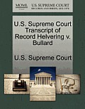 U.S. Supreme Court Transcript of Record Helvering V. Bullard