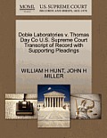 Doble Laboratories V. Thomas Day Co U.S. Supreme Court Transcript of Record with Supporting Pleadings