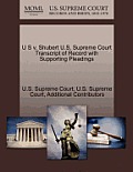 U S V. Shubert U.S. Supreme Court Transcript of Record with Supporting Pleadings