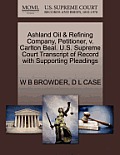 Ashland Oil & Refining Company, Petitioner, V. Carlton Beal. U.S. Supreme Court Transcript of Record with Supporting Pleadings