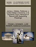 James J. Matles, Petitioner, V. United States of America. U.S. Supreme Court Transcript of Record with Supporting Pleadings