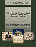 U. S. V. Robel U.S. Supreme Court Transcript of Record with Supporting Pleadings