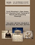 Scott (Woodrow) V. New Jersey. U.S. Supreme Court Transcript of Record with Supporting Pleadings