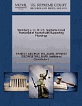 Weinberg V. C I R U.S. Supreme Court Transcript of Record with Supporting Pleadings