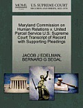 Maryland Commission on Human Relations V. United Parcel Service U.S. Supreme Court Transcript of Record with Supporting Pleadings
