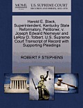 Harold E. Black, Superintendent, Kentucky State Reformatory, Petitioner, V. Joseph Edward Niemeyer and Leroy D. Tolbert. U.S. Supreme Court Transcript