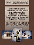 Eastern Photographic Laboratories, Inc., and Heart of America Portraits, Inc., Petitioners V. Roberta Braunstein U.S. Supreme Court Transcript of Reco