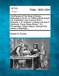 The People of the State of Illinois, Defendant in Error, vs. William Bross Lloyd, L.E. Katterfeld, Jack Carney, Perry Shipman, L.K. England, Ludwig Lo