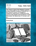 The Trial at Large of Her Majesty Caroline Amelia Elizabeth, Queen of Great Britain; In the House of Lords, on Charges of Adulterous Intercourse; Cont