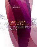 Anthology For Musical Analysis The Common Practice Period