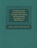 Versuch Einer Geschichte Der Kriegsverfassung Deutschlands Vorz Glich Im Mittelalter