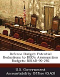 Defense Budget: Potential Reductions to Dod's Ammunition Budgets: Nsiad-90-256