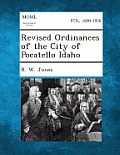 Revised Ordinances of the City of Pocatello Idaho