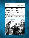 Lex Salica: The Ten Texts with the Glosses, and the Lex Emendata.
