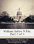 William Safire 9 File, Part 1 of 1