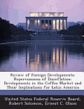 Review of Foreign Developments: Repercussions of Disinflation; Developments in the Coffee Market and Their Implications for Latin America