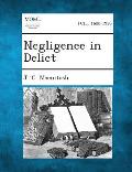 Negligence in Delict