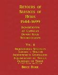 Retours of Services of Heirs 1544-1699 Vol B