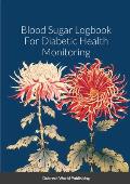 Blood Sugar Logbook For Diabetic Health Monitoring