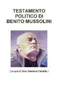 Testamento Politico Di Benito Mussolini