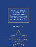 Treatment of Latin Americans of Japanese Descent, European Americans, and Jewish Refugees During World War II - War College Series