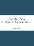 Cherokee New Testament Concordance