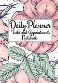 Daily Planner Tasks and Appointments Notebook