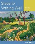 Steps To Writing Well