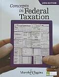 Concepts in Federal Taxation 2016