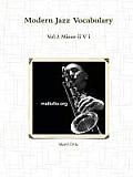 Modern Jazz Vocabulary Vol.3 Minor II V I