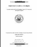 Committee Study of the Central Intelligence Agency's Detention and Interrogation Program