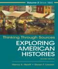 Document Projects For Exploring American Histories Volume 2