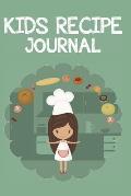 Kid's Recipe Journal