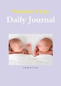 Newborn Twins Daily Journal