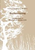 Remembering: An Anthology of Recollections