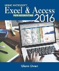 Using Microsoft Excel & Access 2016 For Accounting With Student Data Cd