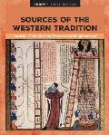 Sources of the Western Tradition Volume I: From Ancient Times to the Enlightenment