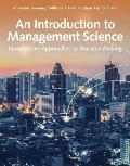 Introduction To Management Science Quantitative Approach