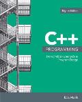 C++ Programming From Problem Analysis To Program Design Loose Leaf Version
