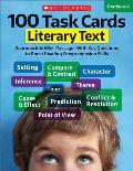 100 Task Cards Literary Text Grades 4 6 Reproducible Mini Passages with Key Questions to Boost Reading Comprehension Skills