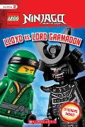 Lloyd vs Lord Garmadon LEGO NINJAGO Scholastic Reader Level 2 with stickers