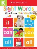 Wipe Clean Workbooks Sight Words Scholastic Early Learners