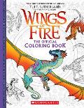 Official Wings of Fire Coloring Book Media tie in