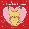 Pikachu Loves Pokemon Monpoke Board Book