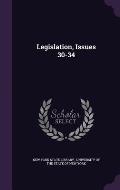 Legislation, Issues 30-34