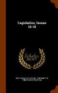 Legislation, Issues 16-19